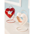 Heart shape made candle holder For Rest Room